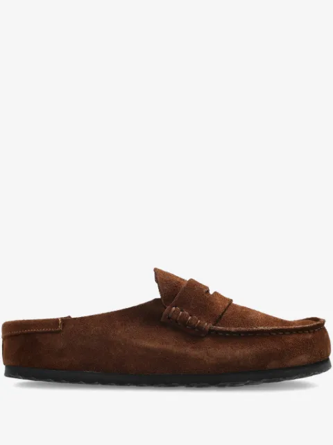 Birkenstock Naples Wrapped suede mules