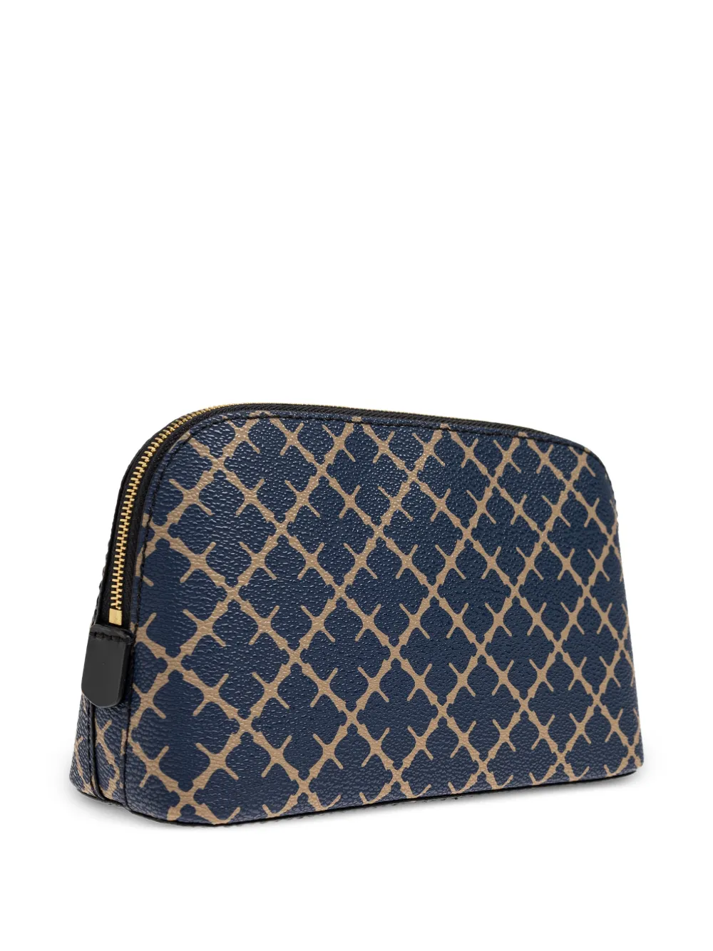  By Malene Birger Patterned Zip-closure Make Up Bag - Blue 