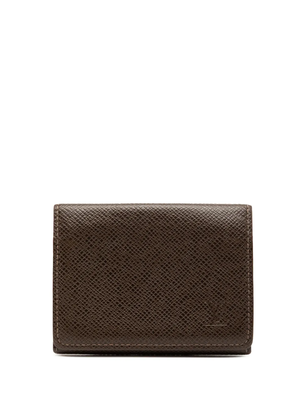 Louis Vuitton Pre-Owned 2005 Taiga Business card holder - Marrone