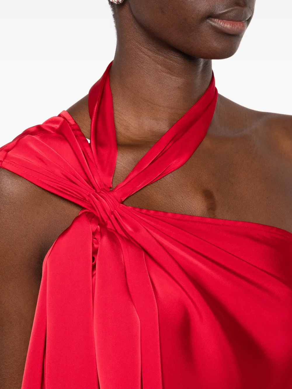 Atu Body Couture Asymmetrische avondjurk Rood