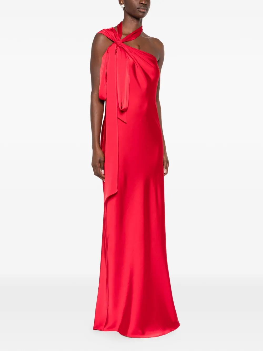 Atu Body Couture Asymmetrische avondjurk Rood