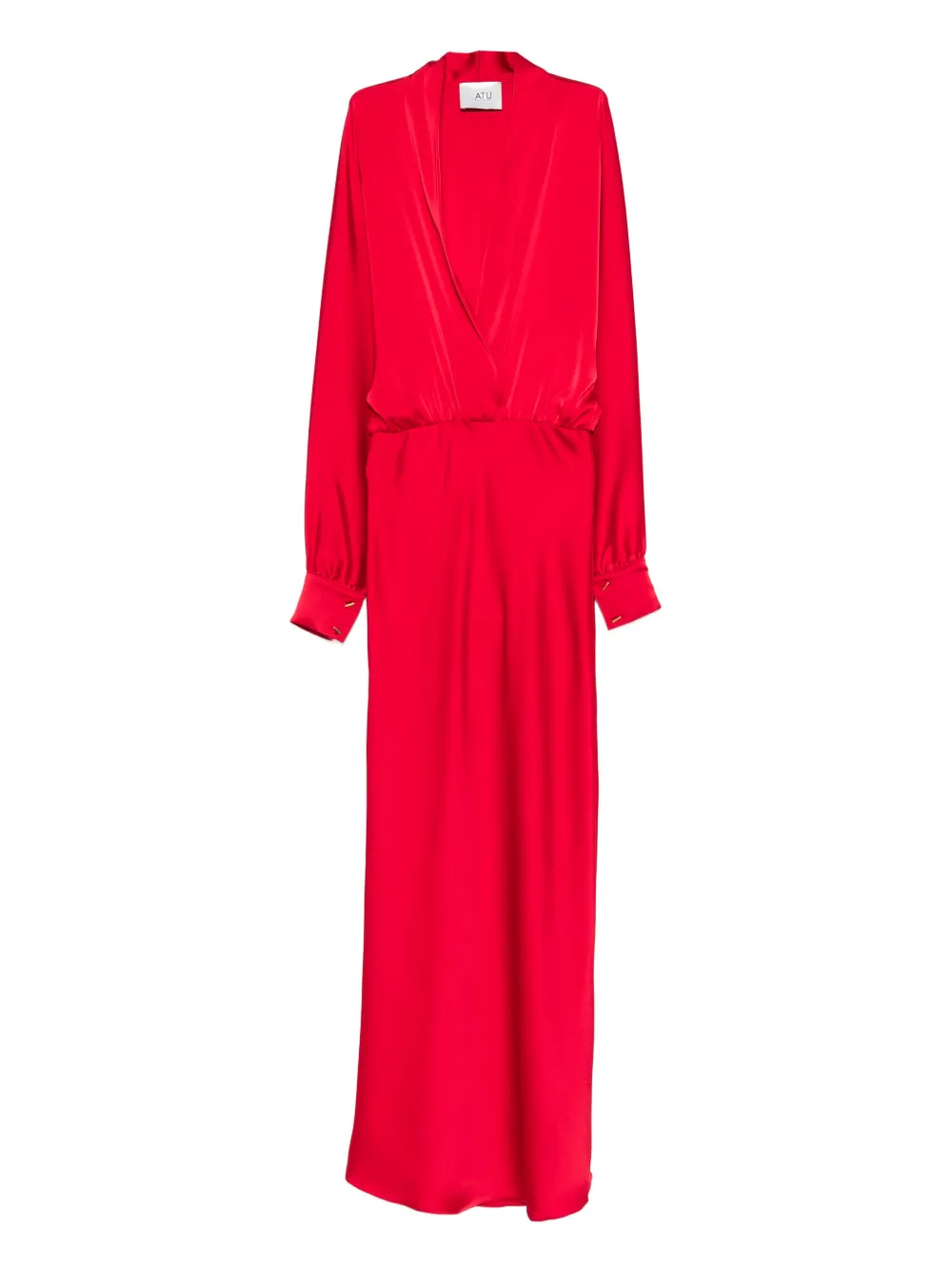 Atu Body Couture long-sleeve midi dress - Red