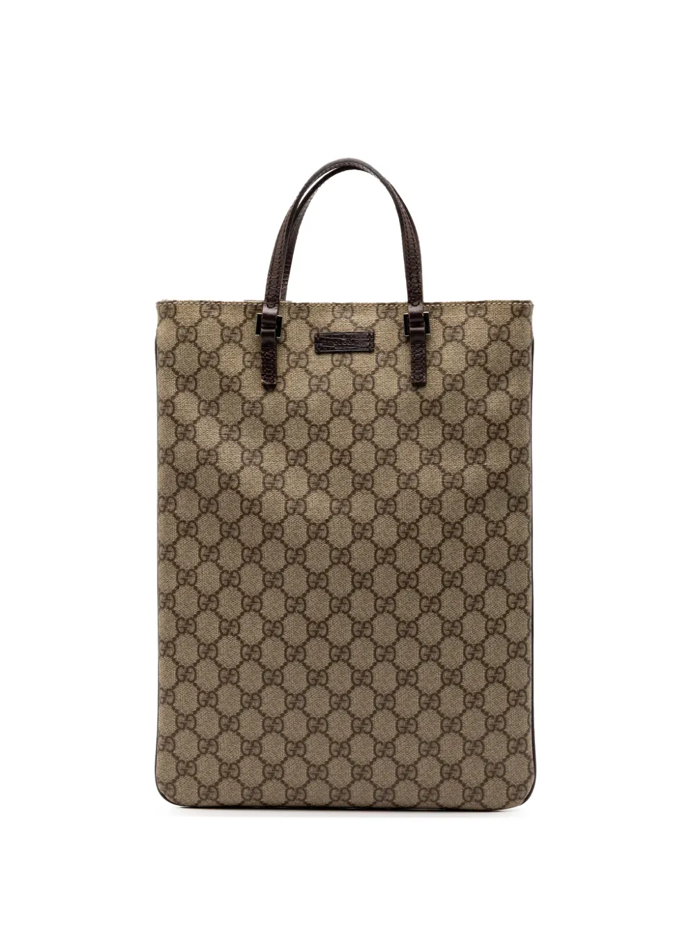 Gucci Pre-Owned Borsa tote in tessuto GG Supreme 2000-2015 - Marrone