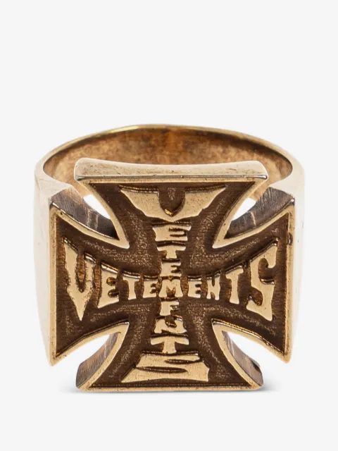VETEMENTS cross ring