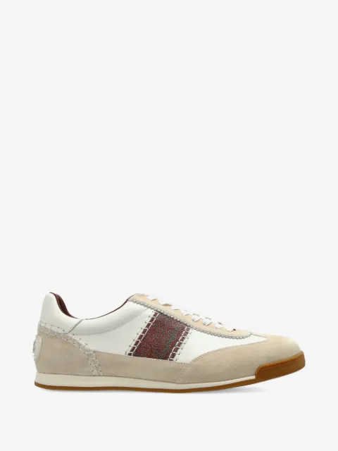 ETRO paisley stripe sneakers