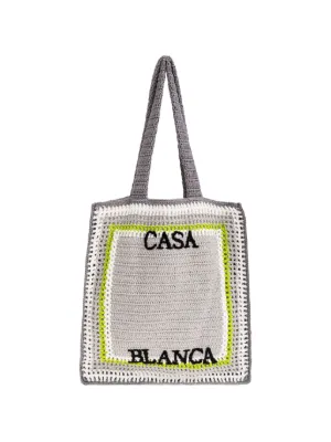 Casablanca logo-graphic Tote Bag | Neutrals | FARFETCH