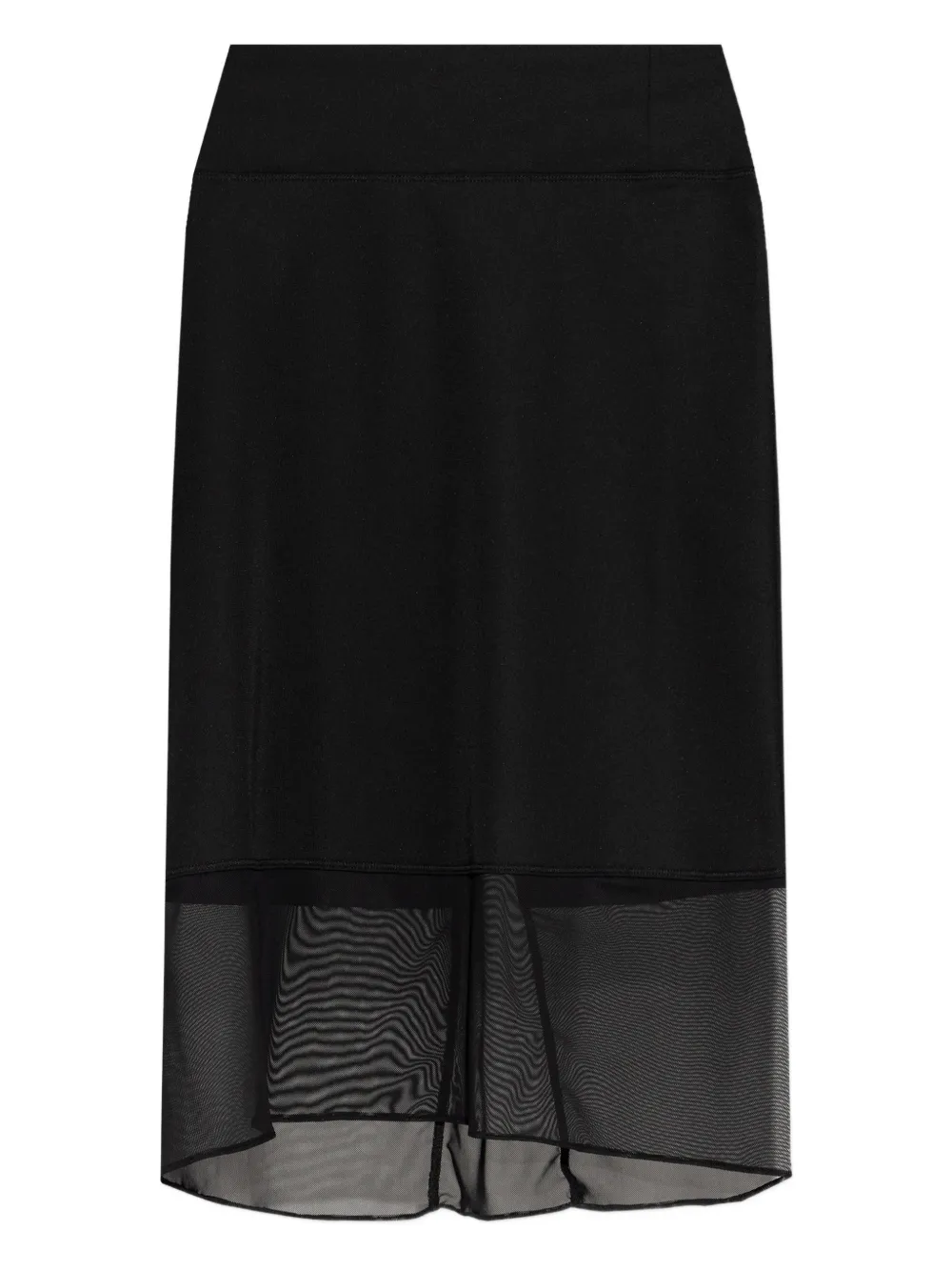 IRO mesh-panel skirt - Nero