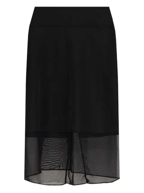 IRO mesh-panel skirt