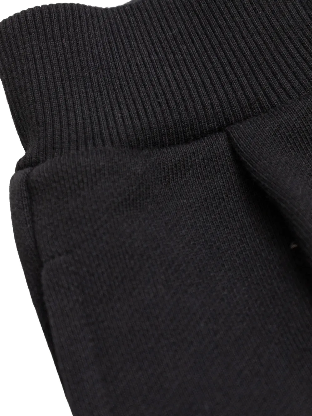 Balmain Kids Shorts met grafische zak Zwart