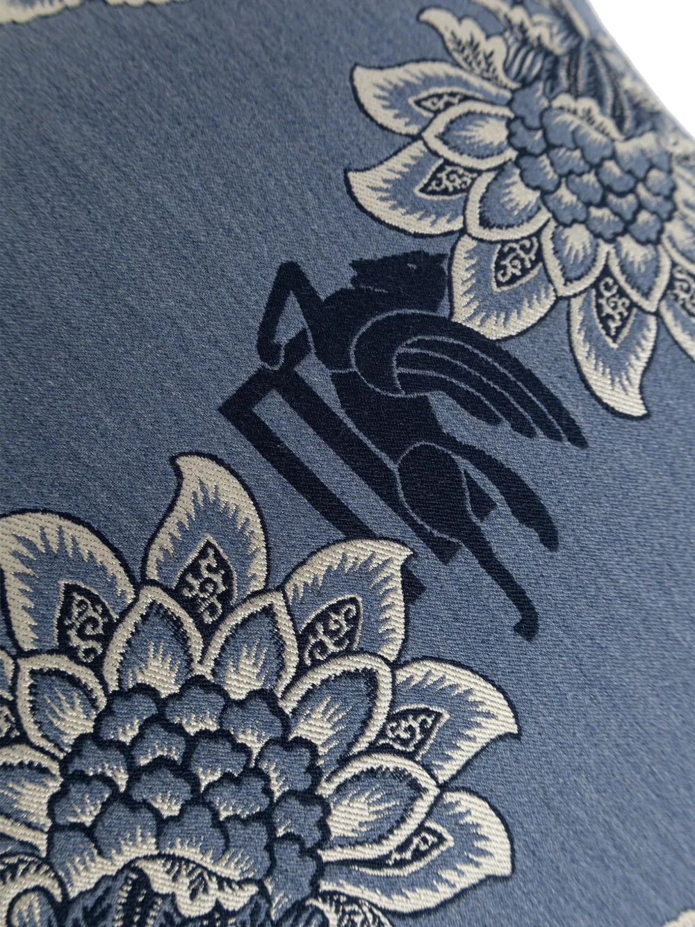  Etro Home Bloom Cushion - Blue 