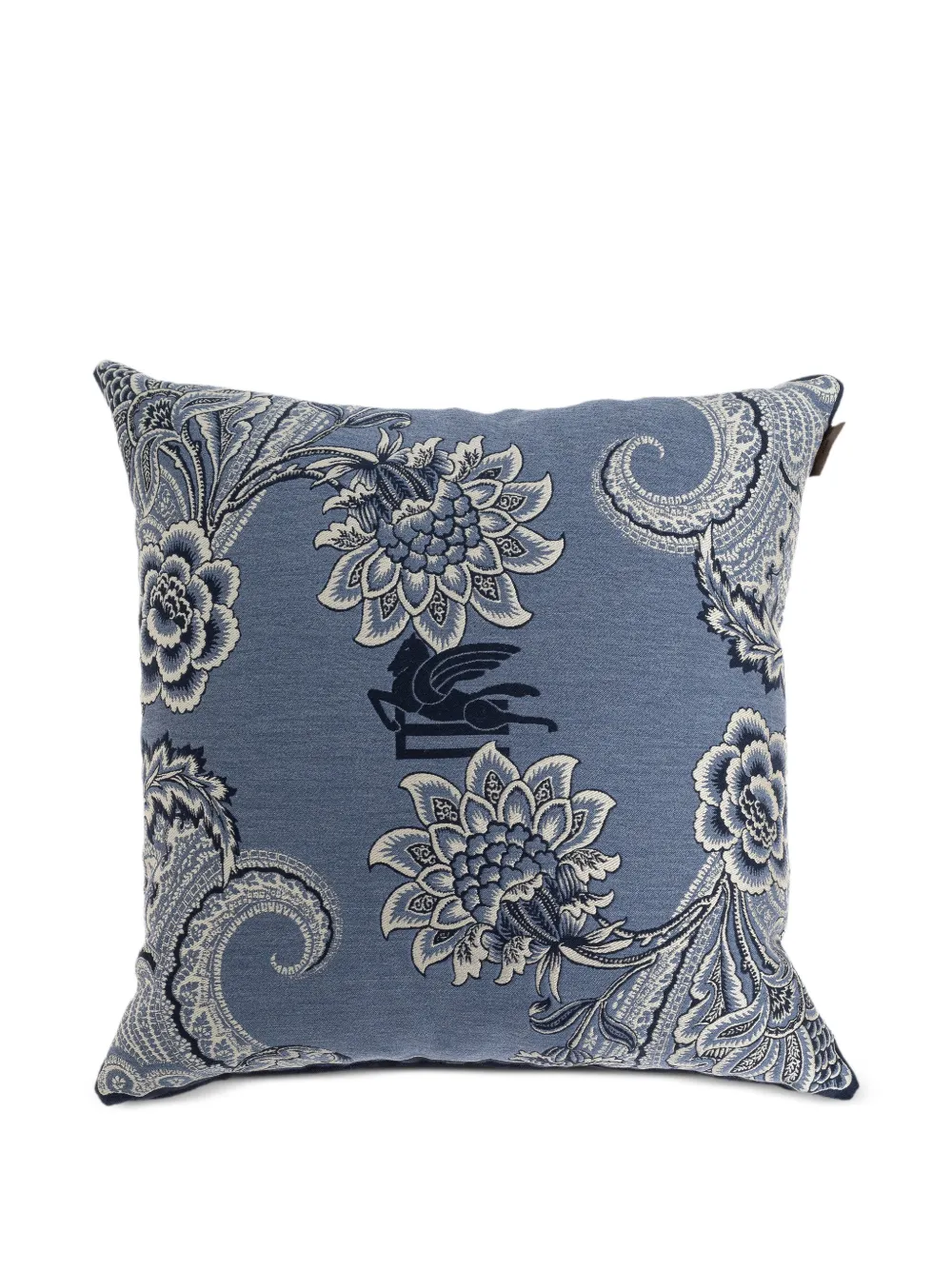 ETRO HOME Bloom cushion - Blu