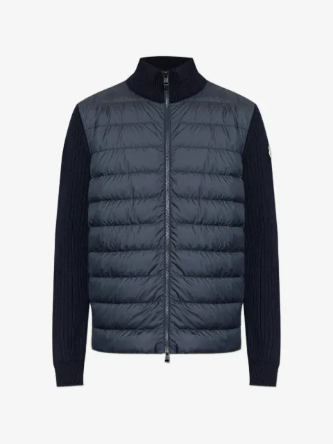 Moncler vadderad ribbad jacka