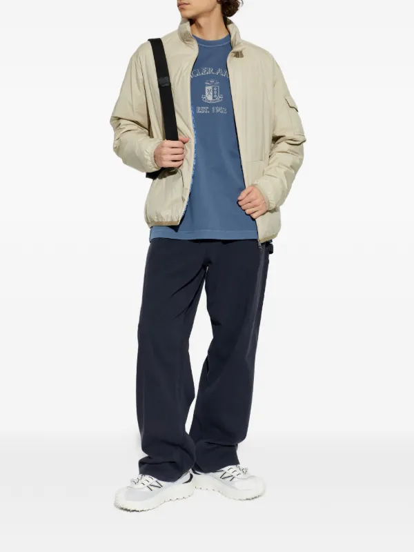 Moncler プリント Tシャツ | ブルー | FARFETCH JP