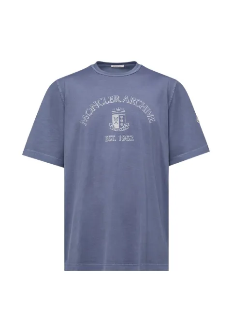 Moncler logo print cotton T-shirt