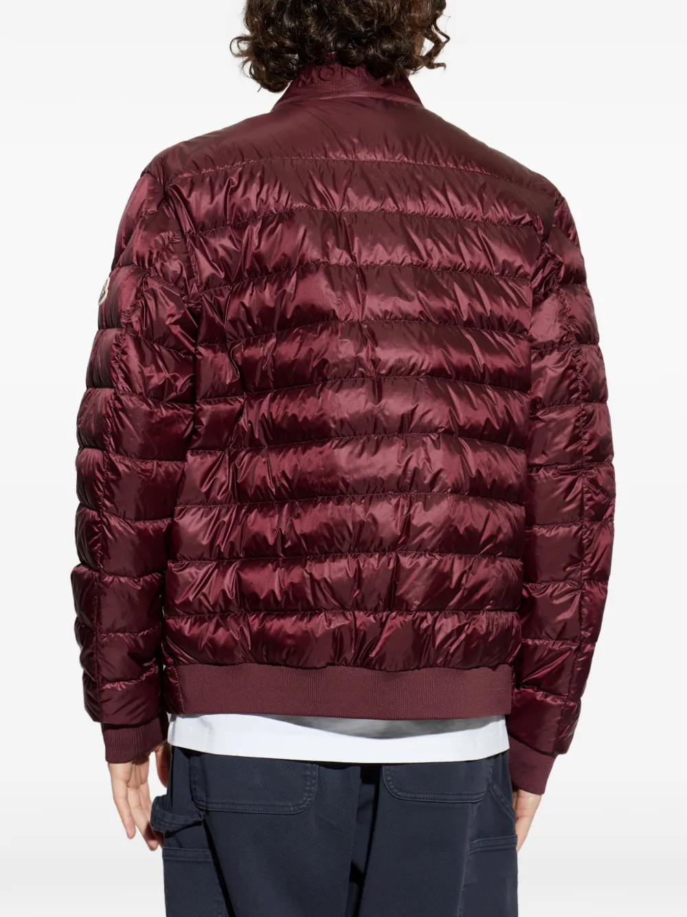 Moncler Rigel gewatteerd jack Rood