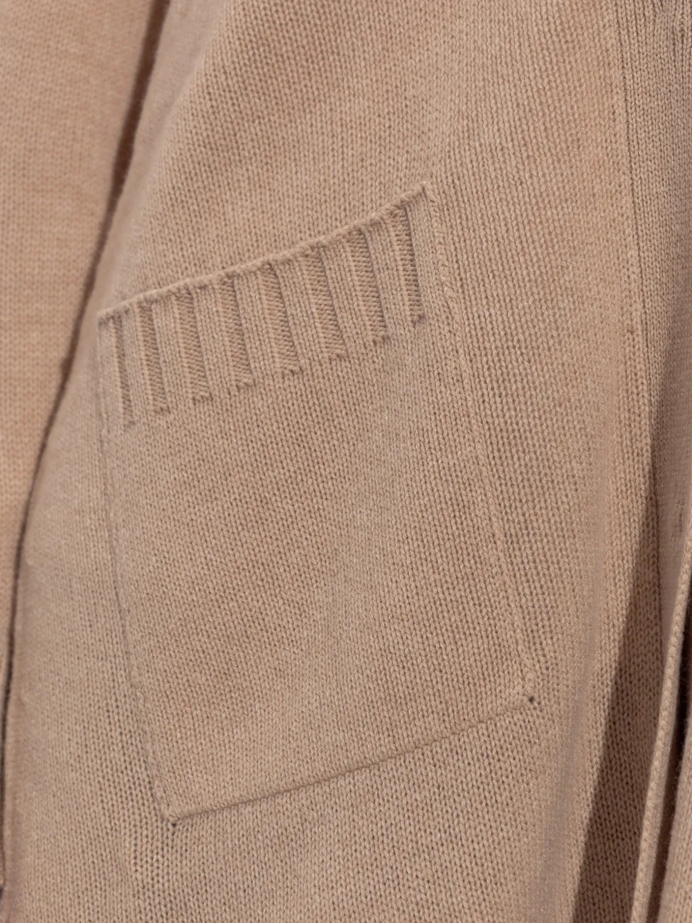Fabiana Filippi Vest met V-hals en zak Beige
