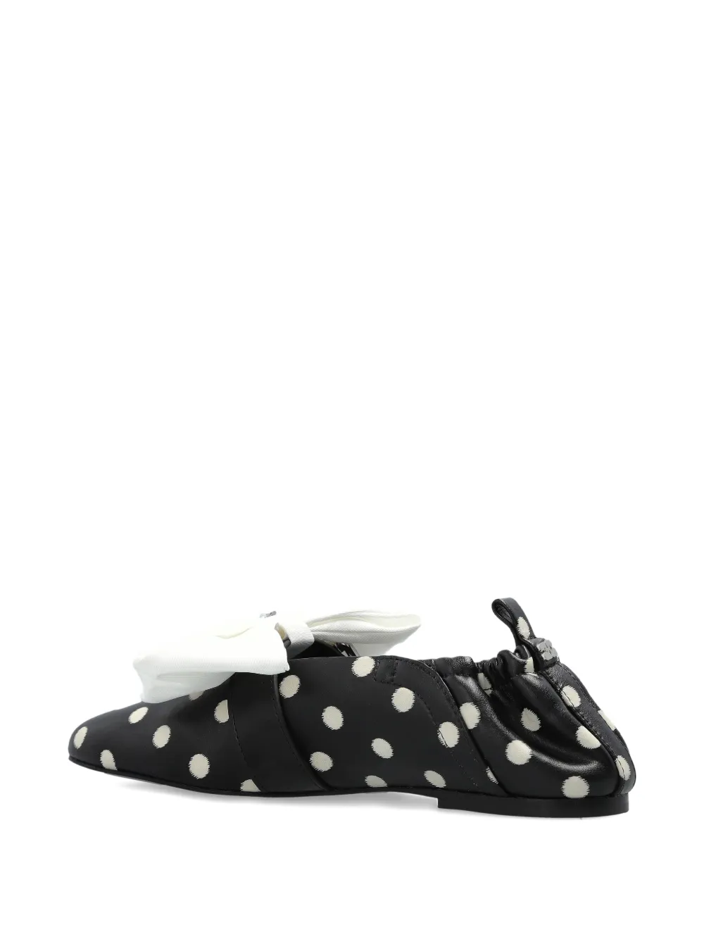 GANNI polka-dot ballerinas Zwart