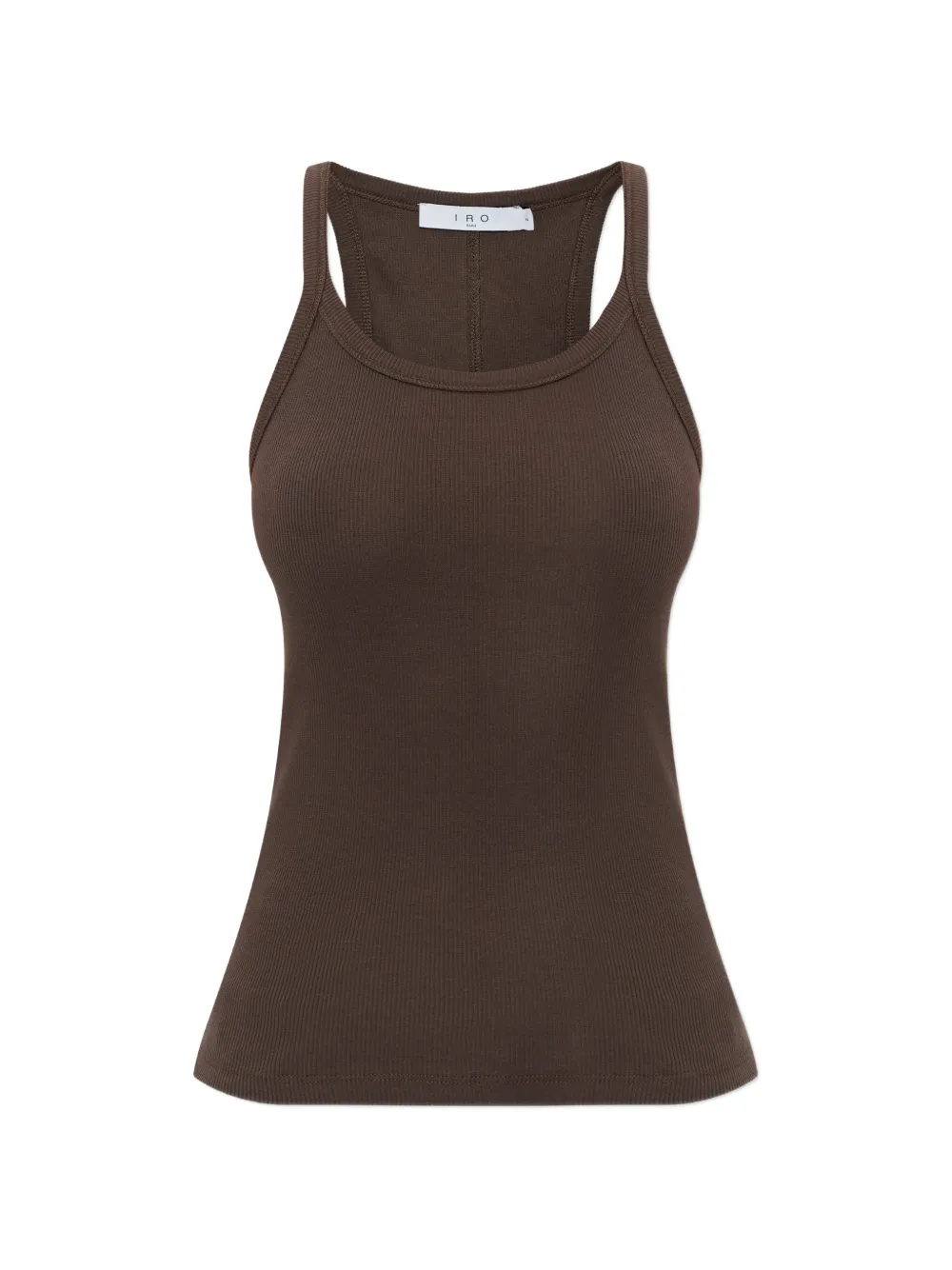 IRO ribbed racerback top - Marrone