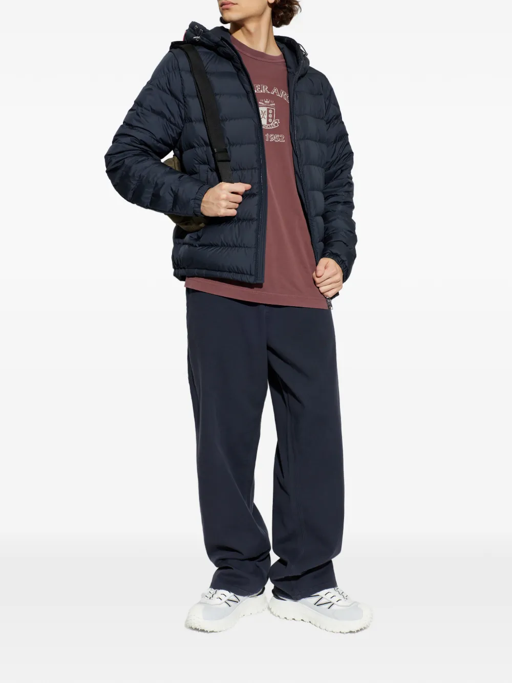 Moncler graphic T-shirt - Rood