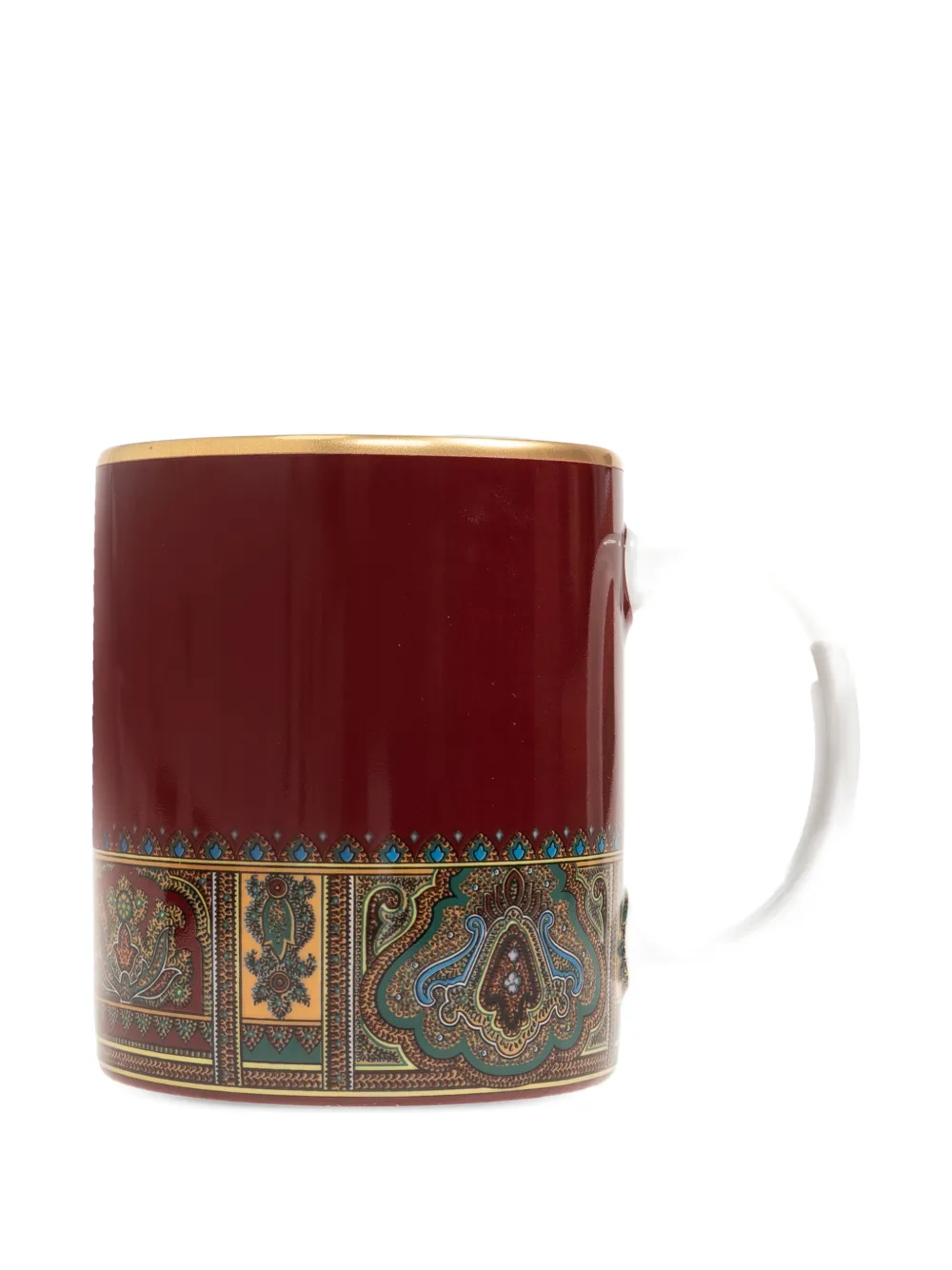 ETRO HOME paisley trim mug - Rosso