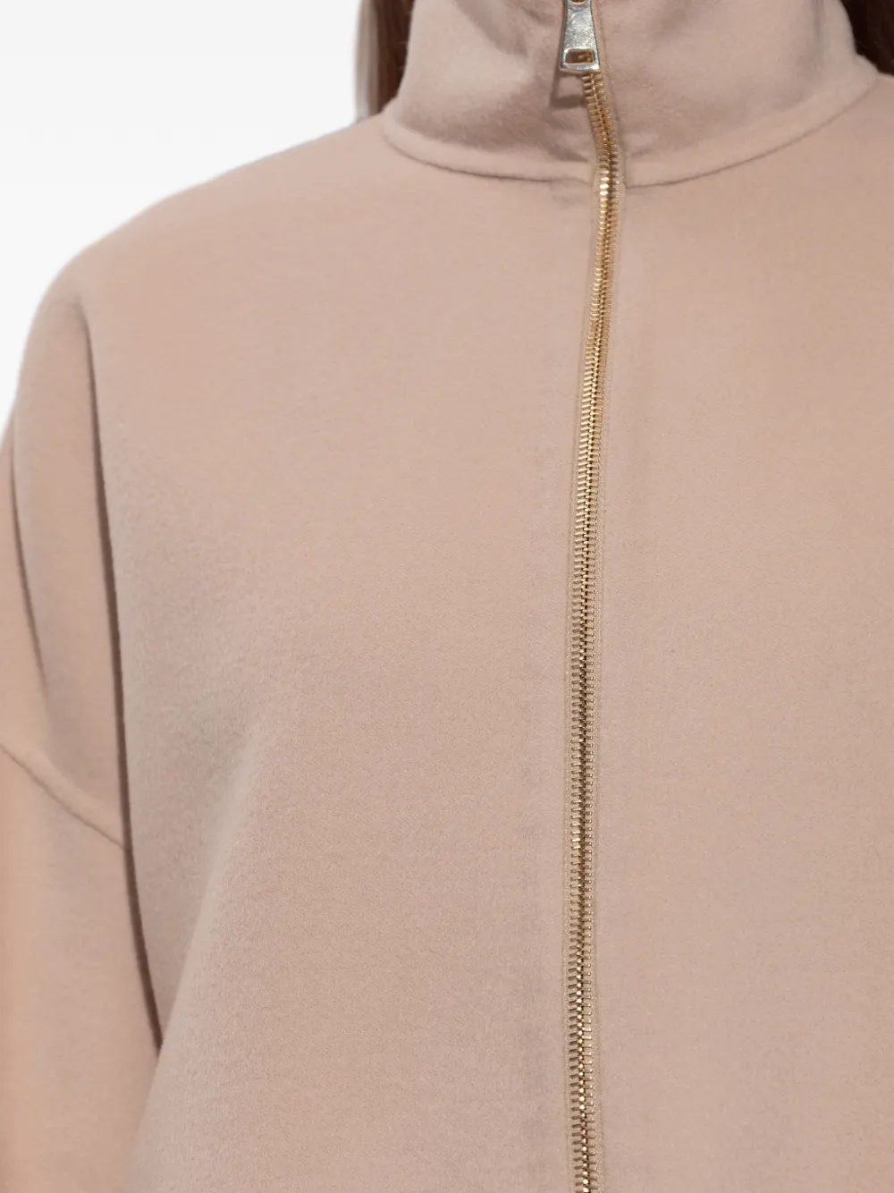 Fabiana Filippi Jack met trechterhals en rits Roze