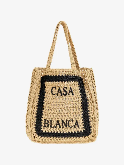 Casablanca logo-graphic tote bag