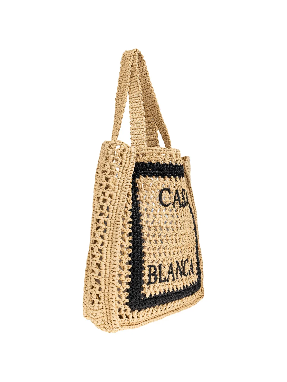 Casablanca Shopper met logoprint Beige