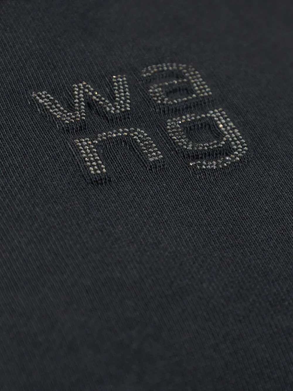 Alexander Wang Sweater verfraaid met logo Grijs