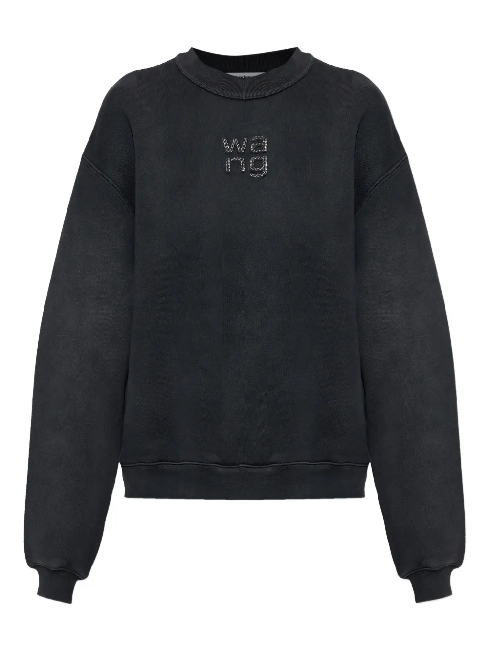 Alexander Wang logo-embellished sweater - Grigio