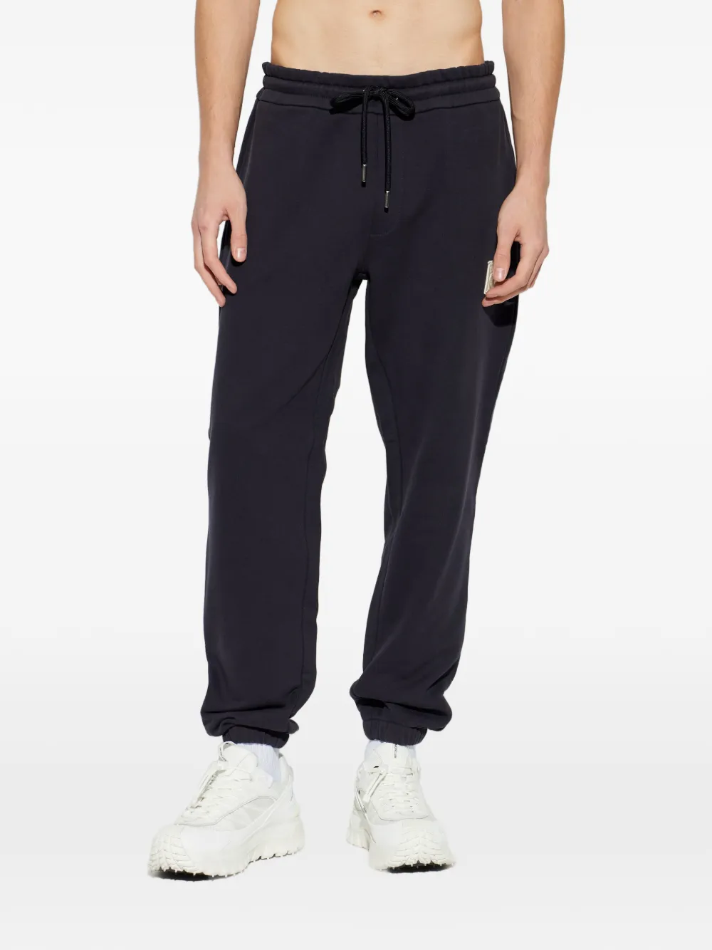 Moncler Trainingsbroek met logopatch Blauw