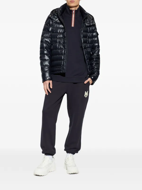 Moncler ジップ セーター | ブルー | FARFETCH JP