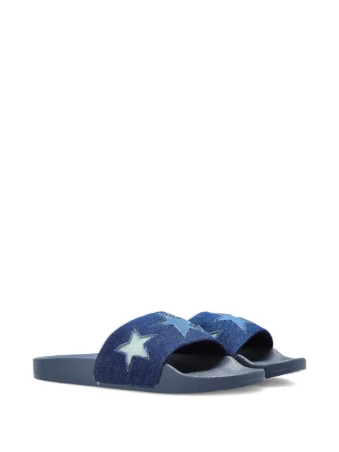 Stella McCartney Kids star-appliqué slides