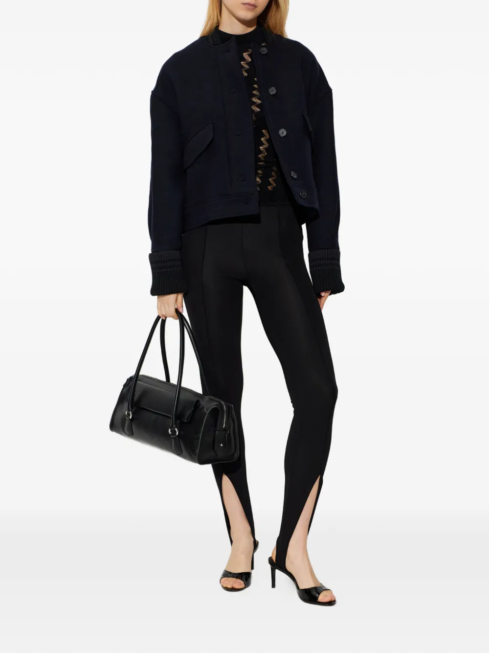  Iro Isatis Flap-pocket Jacket - Blue 