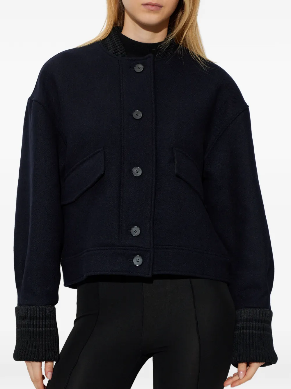  Iro Isatis Flap-pocket Jacket - Blue 