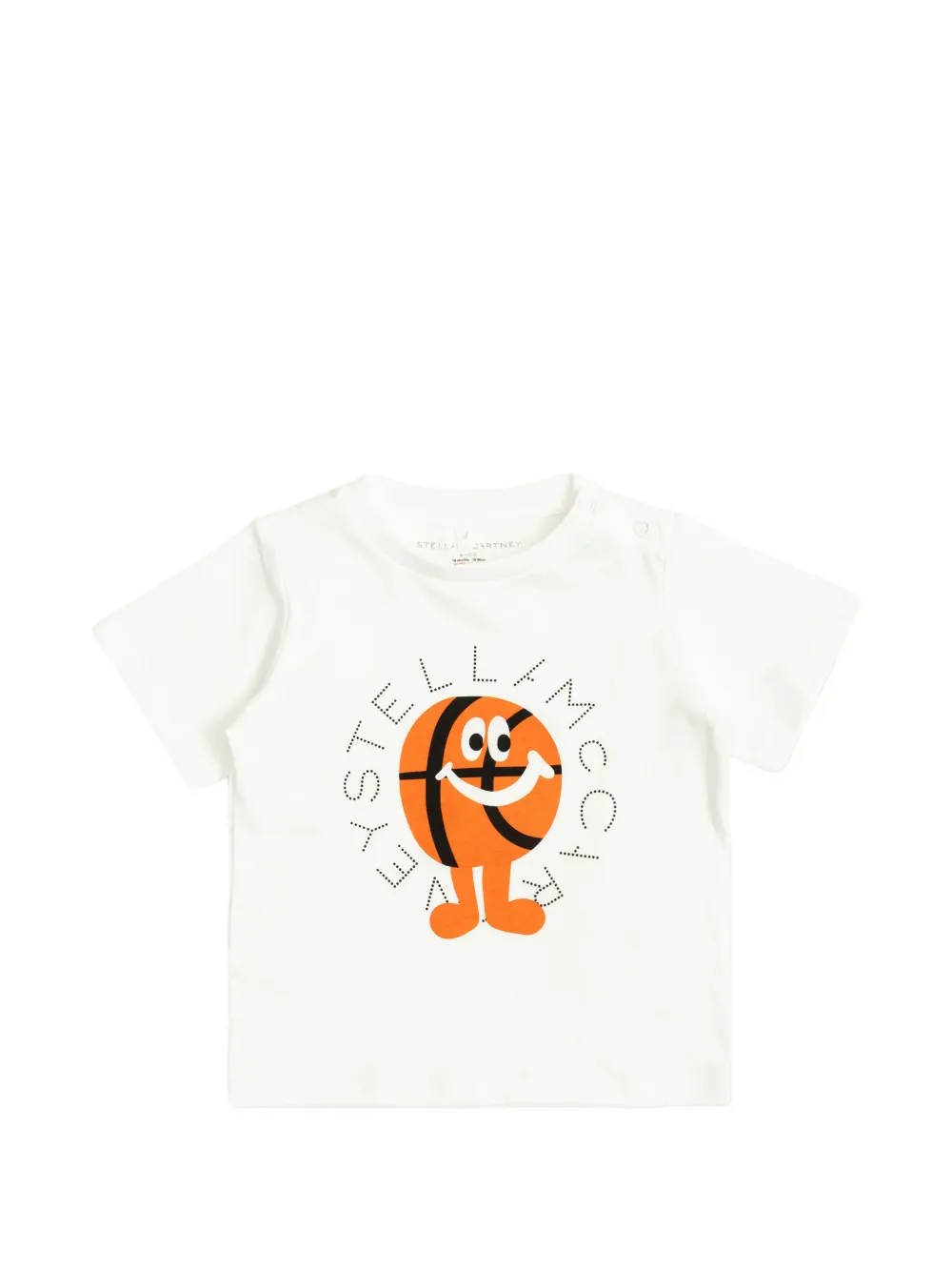 Stella McCartney Kids printed short-sleeve T-shirt - Bianco