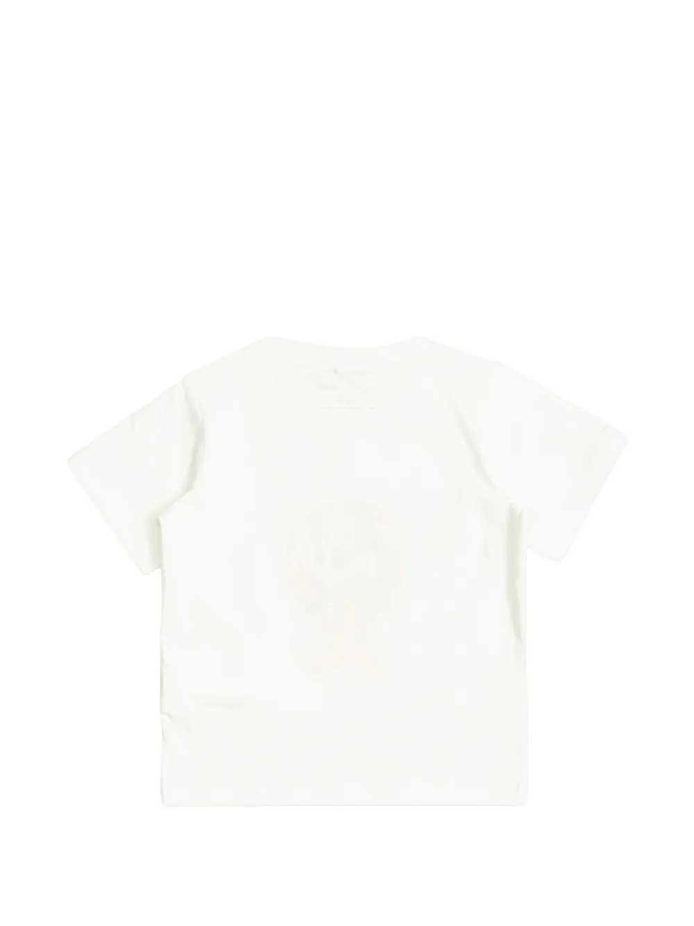 Stella McCartney Kids T-shirt met print en korte mouwen Wit