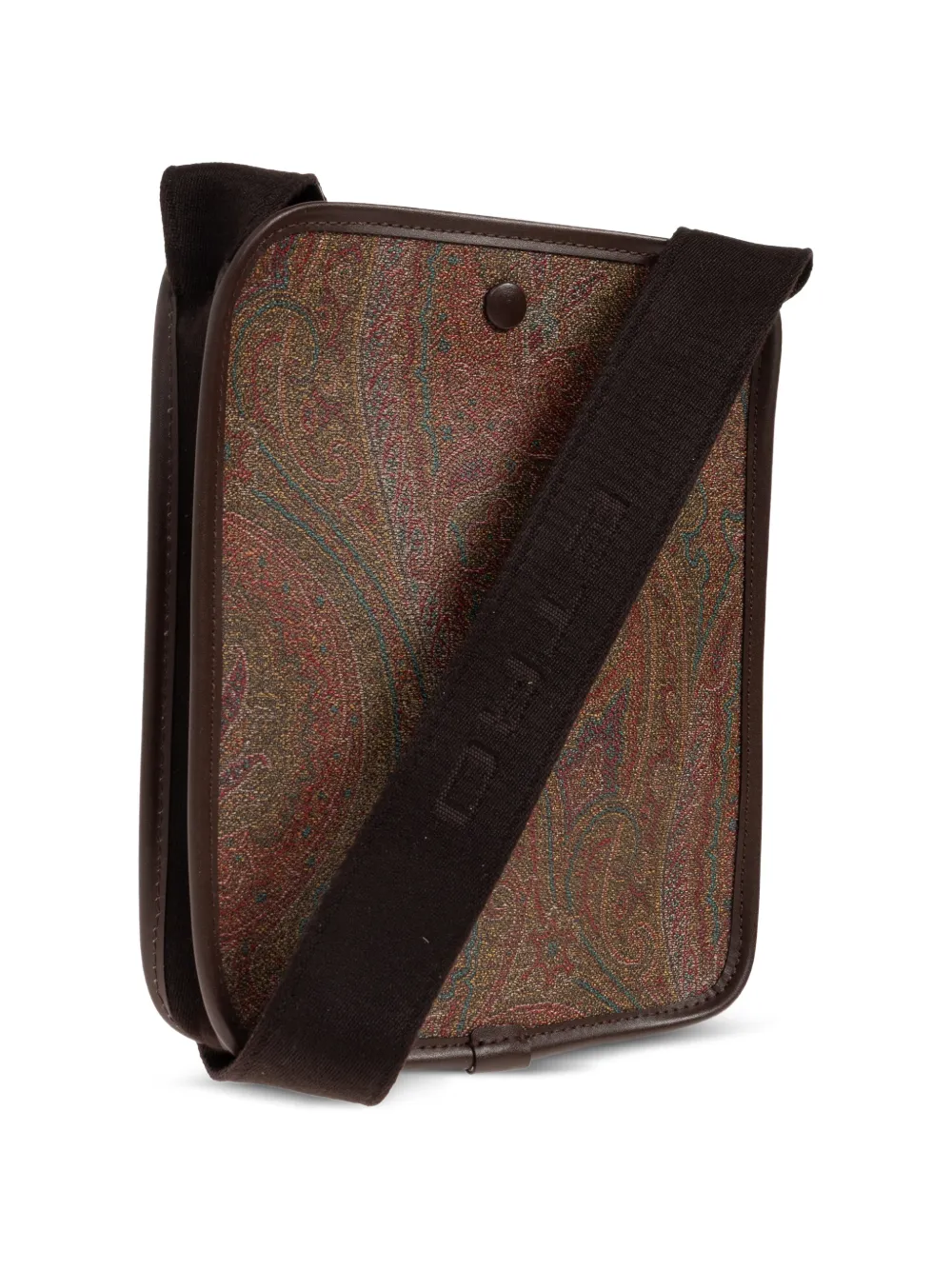 ETRO Schoudertas met paisley-print Bruin