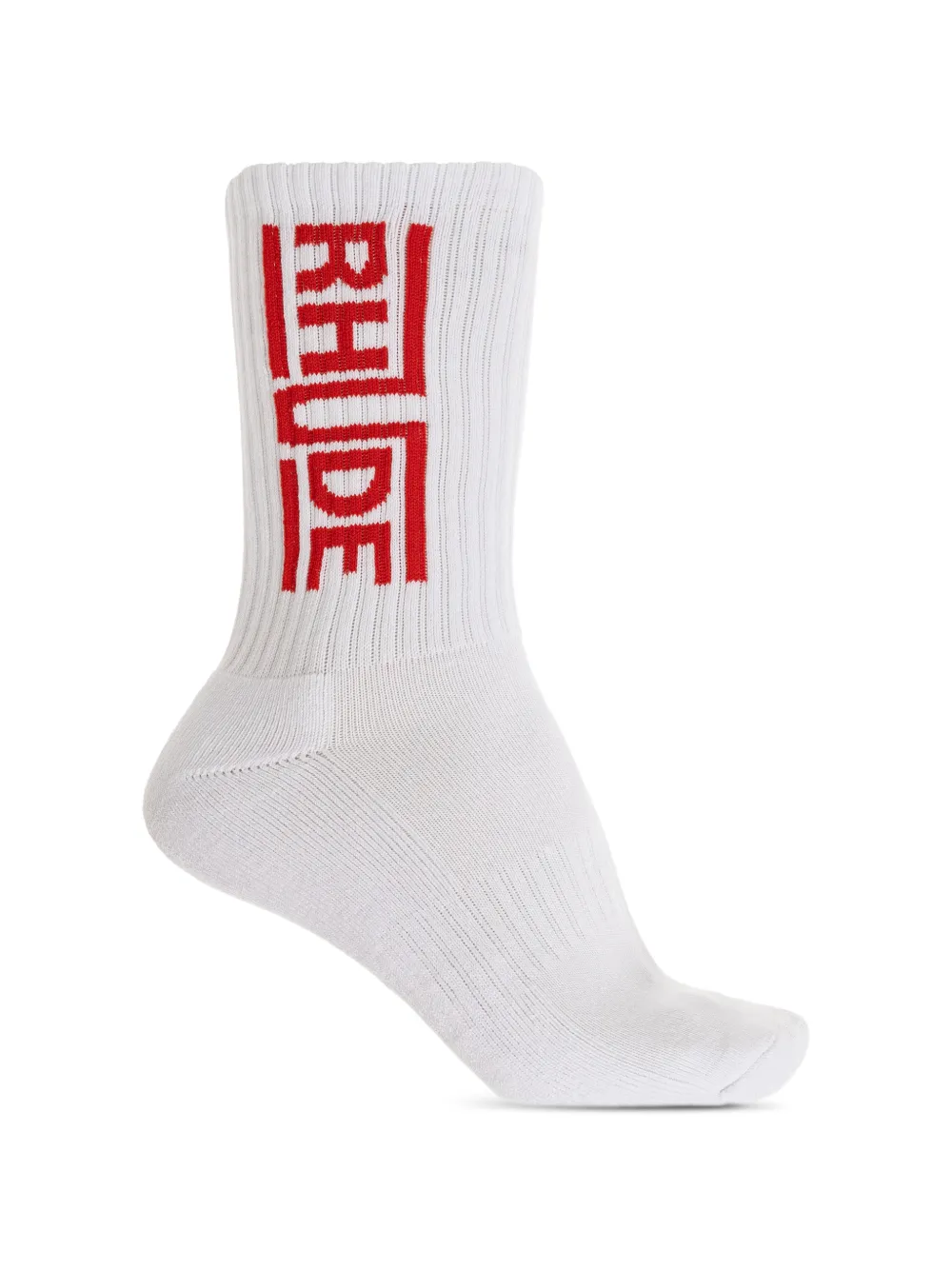 RHUDE logo socks - Weiß