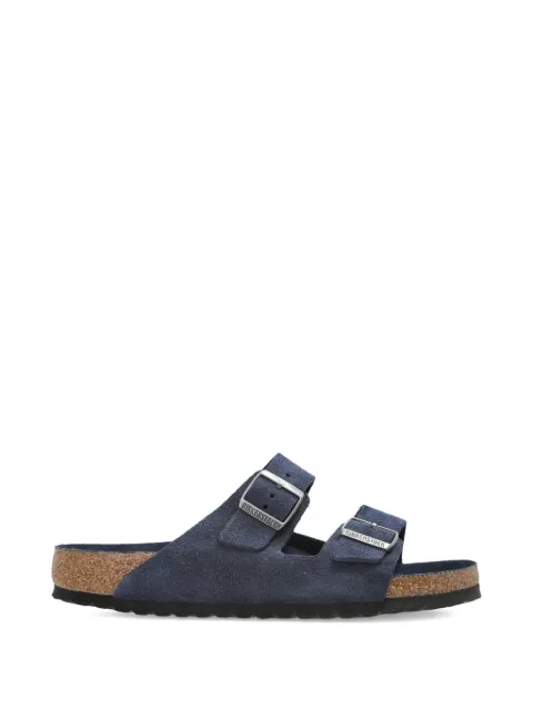 Birkenstock Arizona buckle suede sandals