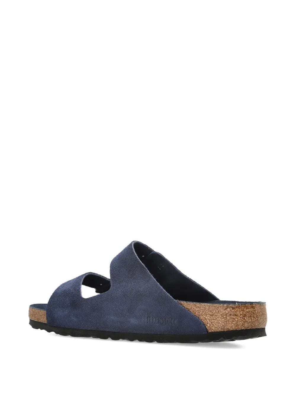 Birkenstock Arizona suède sandalen met gesp Blauw