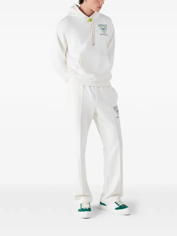 Casablanca Tennis Club Icon パーカー | ホワイト | FARFETCH JP