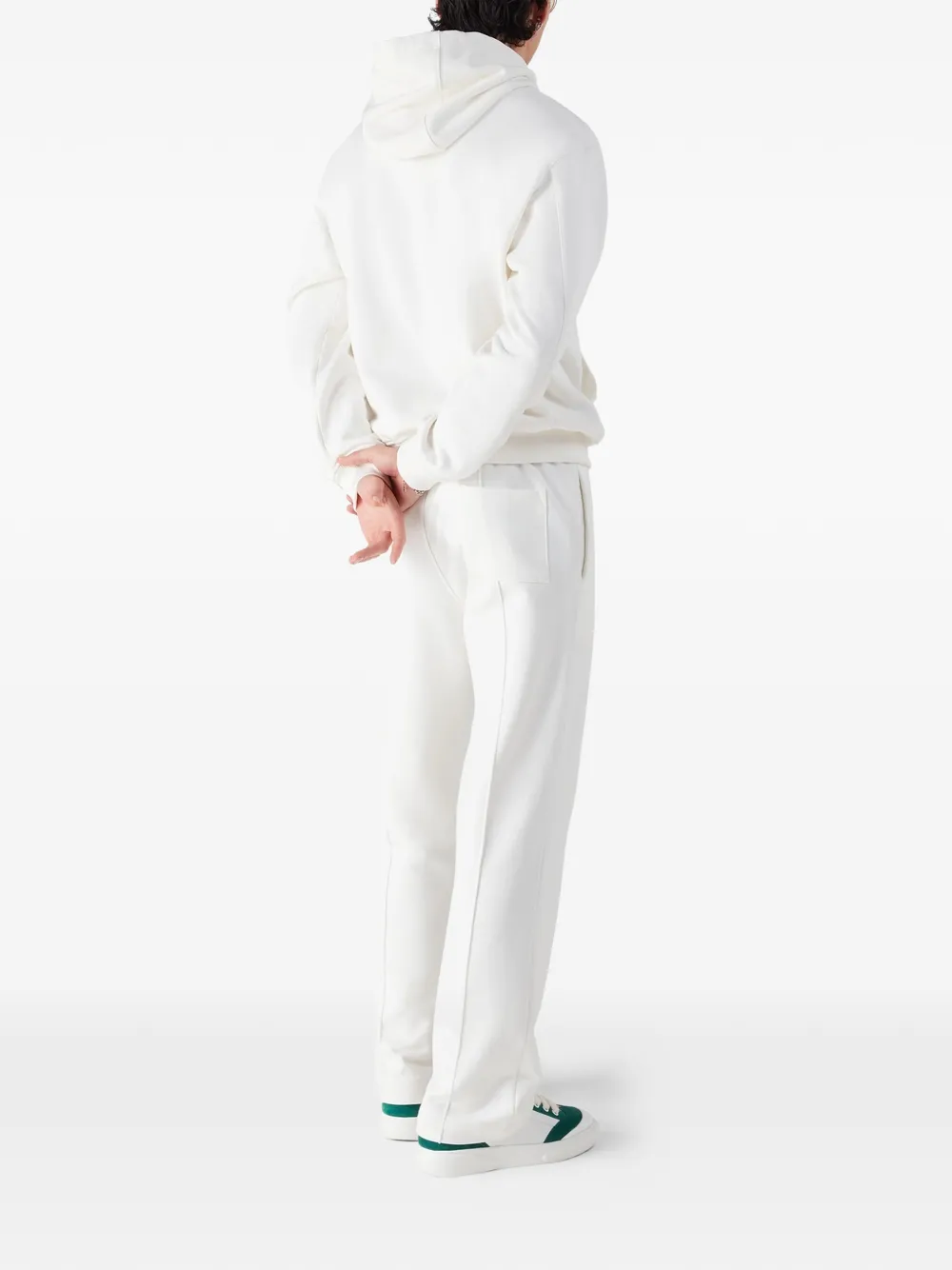 Casablanca Hoodie met print Wit