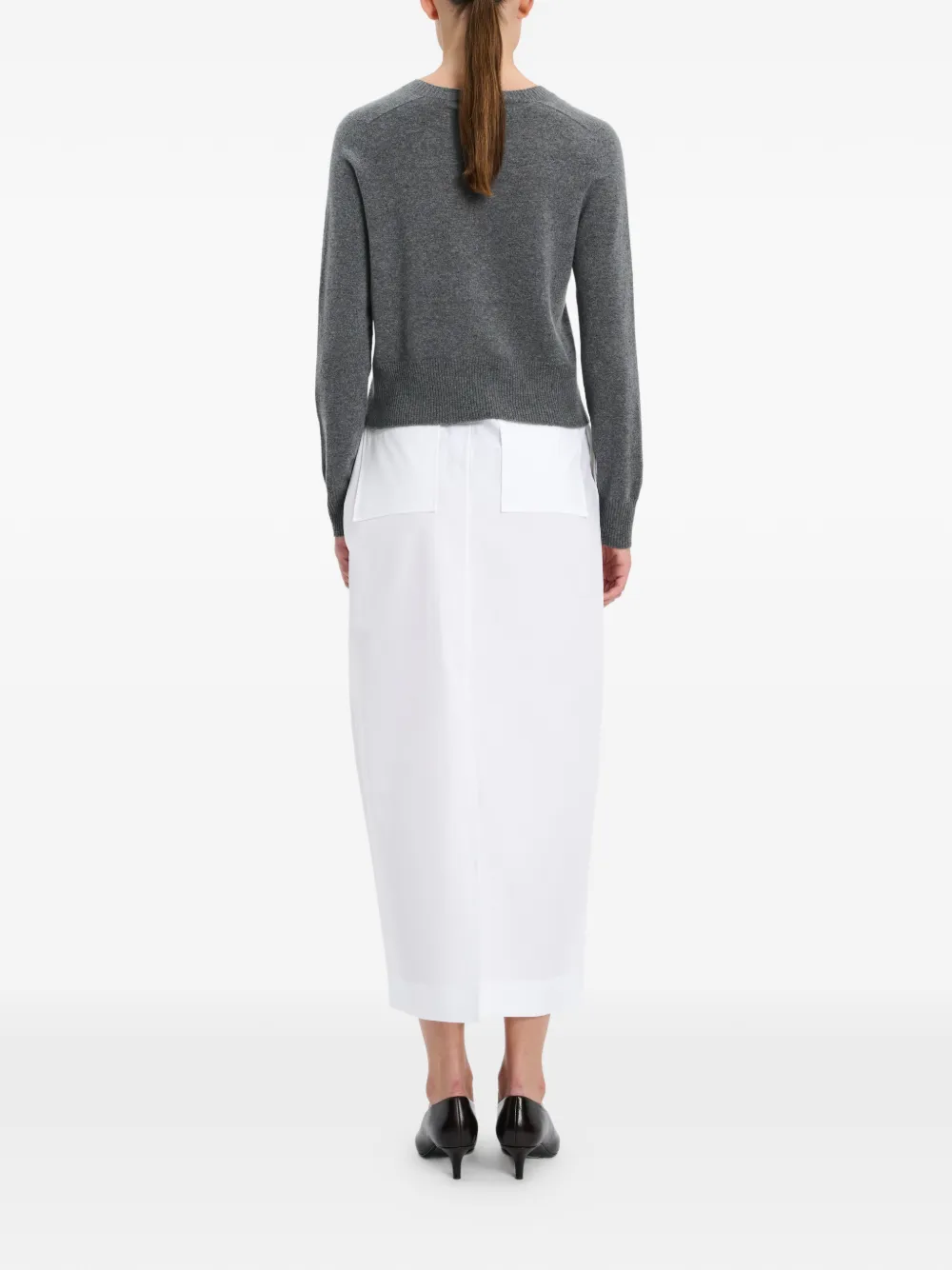  Arch4 V-neck Sweater - Grey 