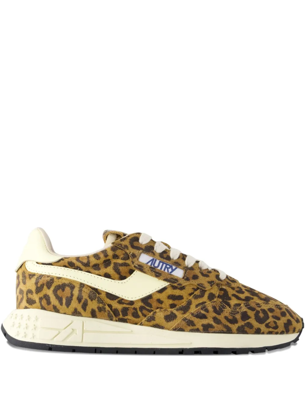 Autry Reelwind Low leopard sneakers | Brown | Image 1
