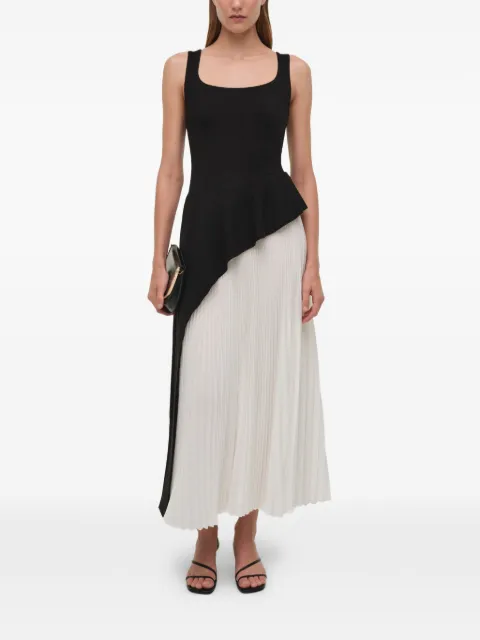 Simkhai Zayla Pleated midi dress