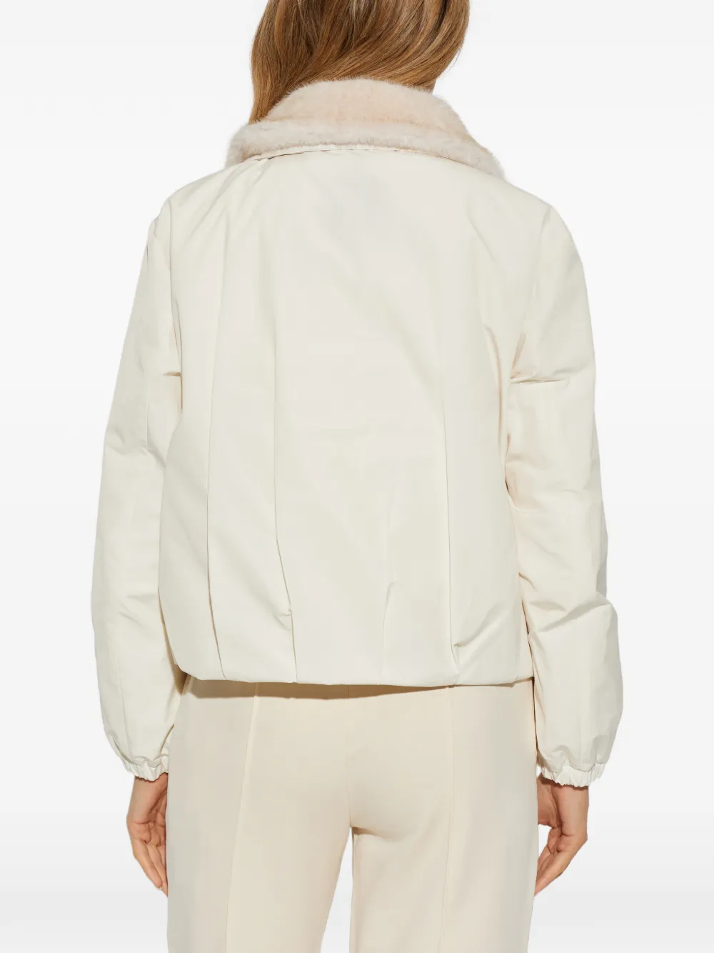 Moncler Pervenche jack Wit