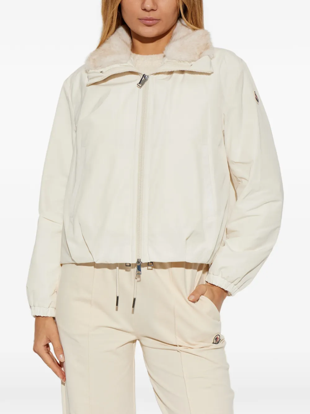  Moncler Pervenche Jacket - Neutrals 