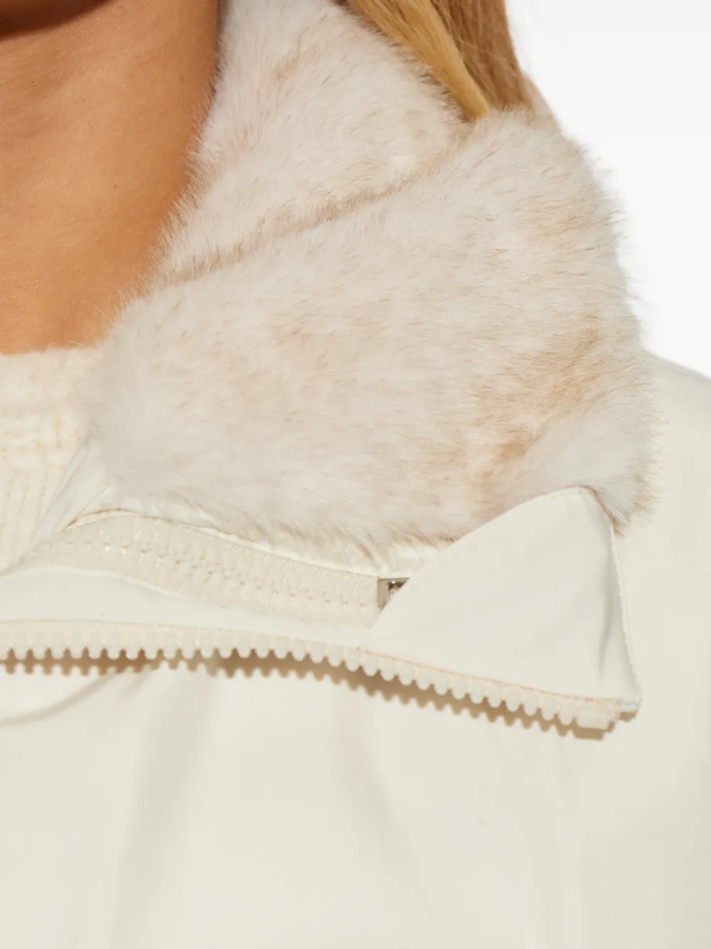 Moncler Pervenche jack Wit