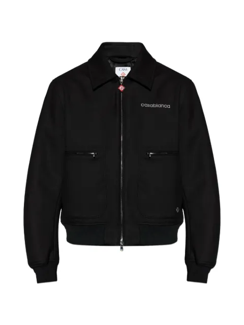 Casablanca zip pocket jacket