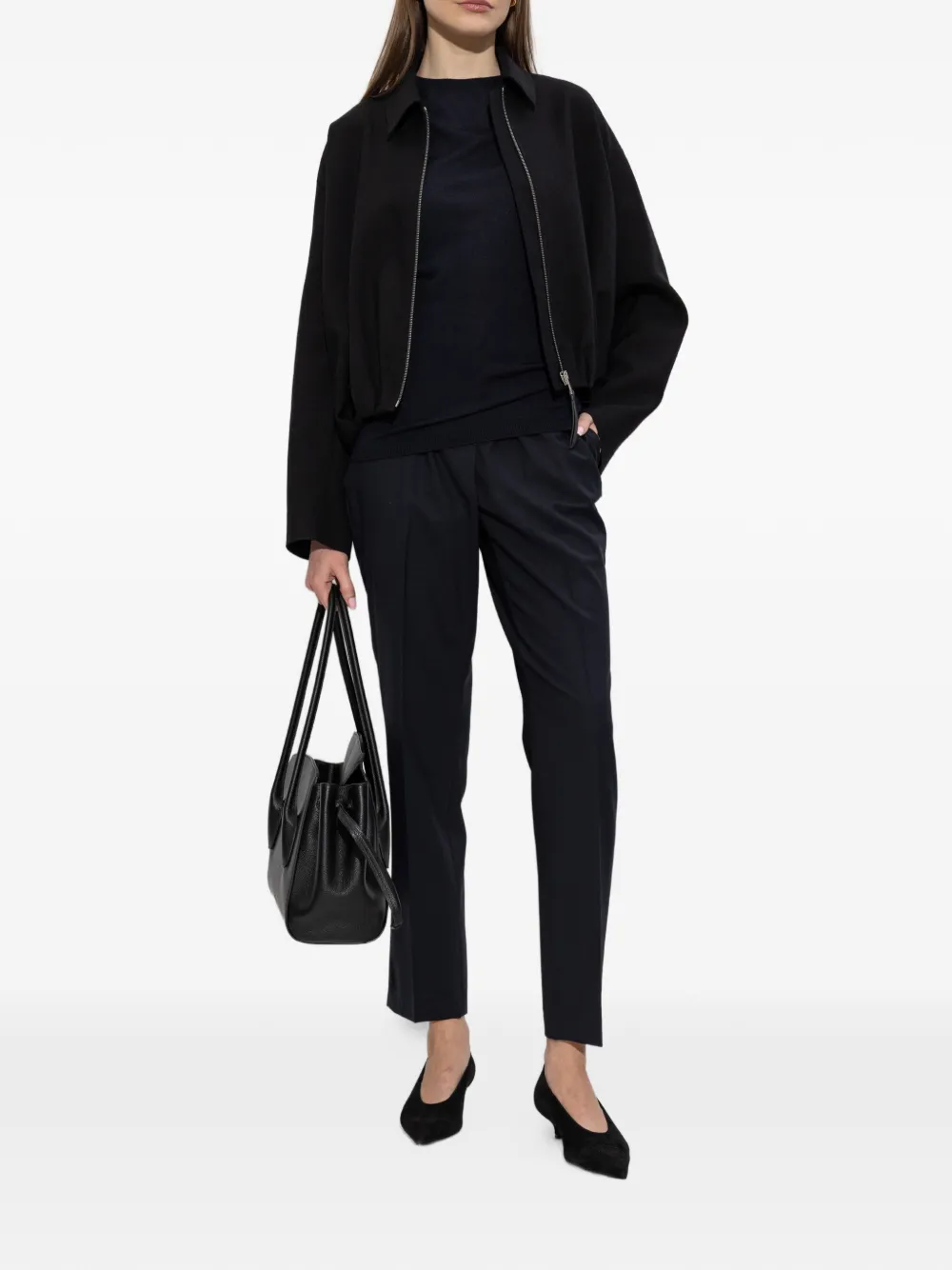 Fabiana Filippi Top met korte mouwen Blauw